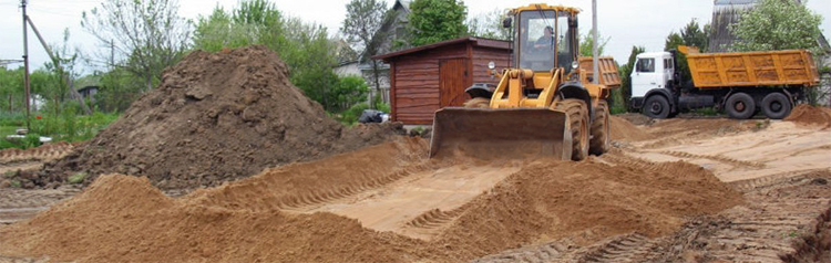 Отсыпка участка под ключ.Грунт.Суглинок купить в Тюмени Товары для дома и дачи А